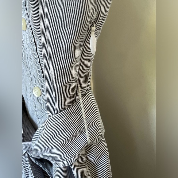 Everlane Picnic Dress 4 in pinstripe - Picture 8 of 8